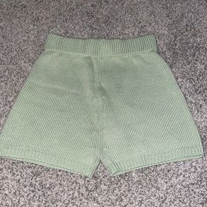 Knit shorts!